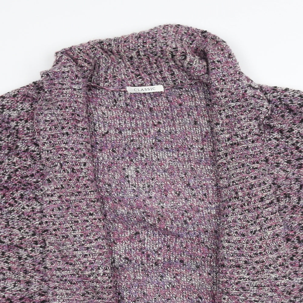 Marks and Spencer Womens Pink  Knit Cardigan Jumper Size 12
