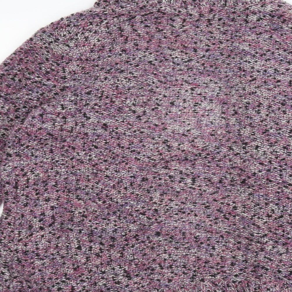 Marks and Spencer Womens Pink  Knit Cardigan Jumper Size 12