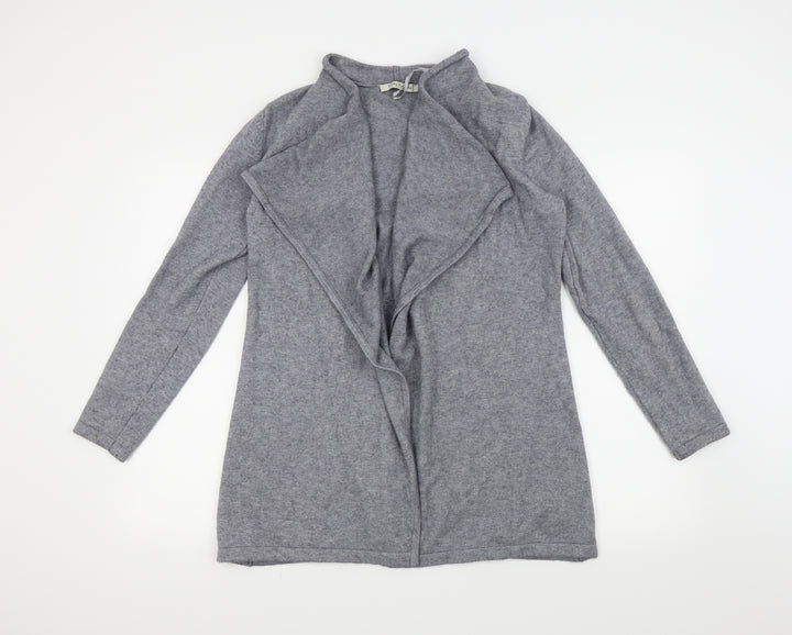 Betty Barclay Womens Grey Cardigan Jumper Size 10 - Open front