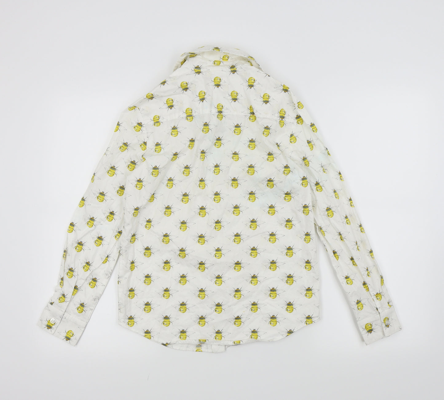 mod dolly Womens White   Basic Button-Up Size XS  - Bee's
