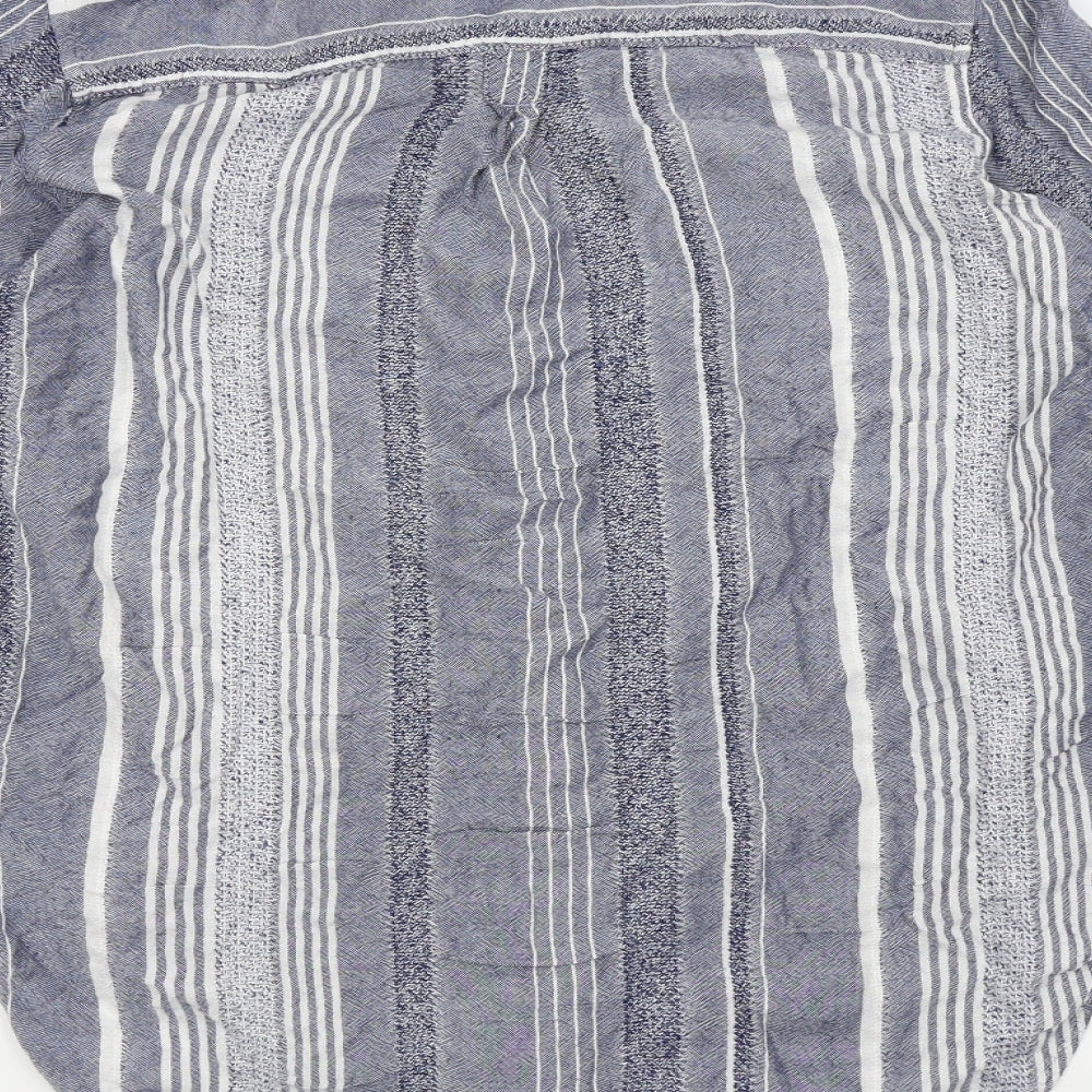 George Womens Blue   Basic Button-Up Size 12