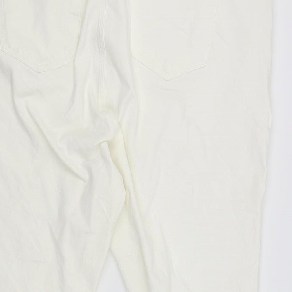 M&S  Womens White   Skinny Jeans Size 28 L23 in