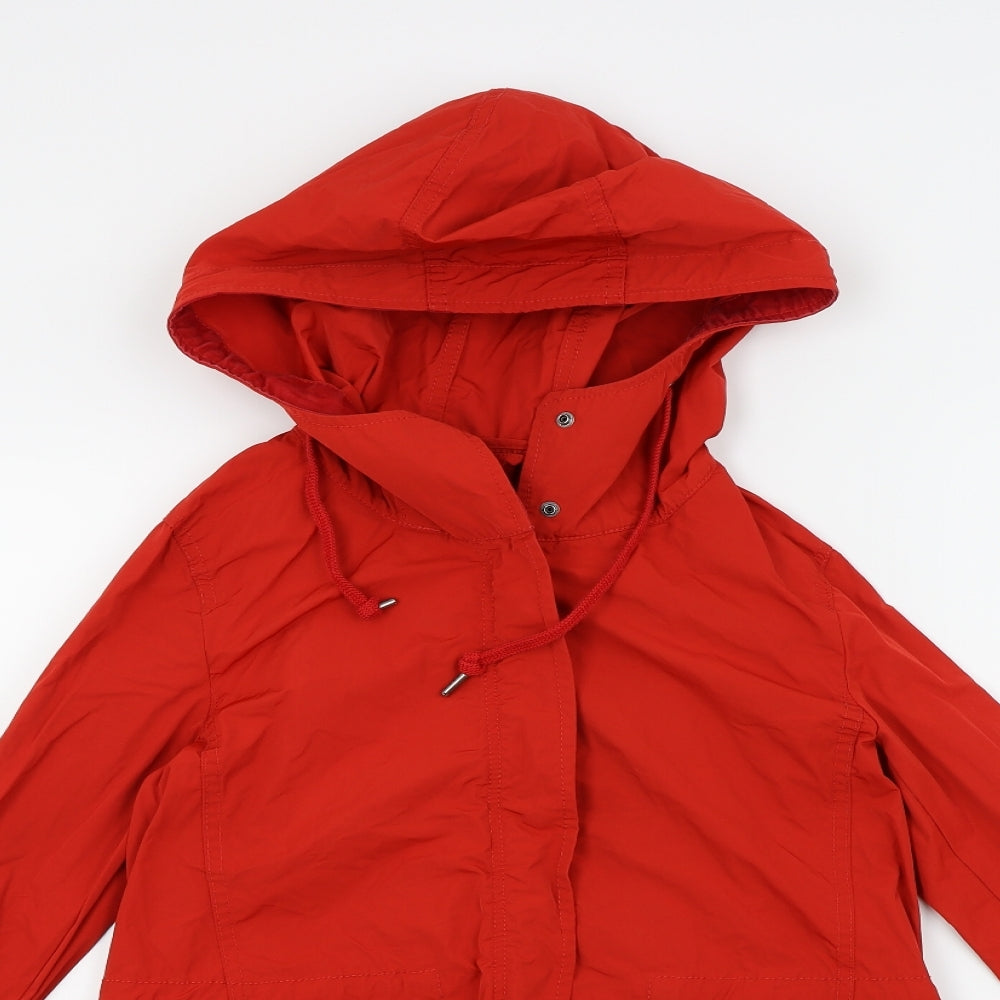 Uniqlo Womens Red   Jacket Coat Size XS