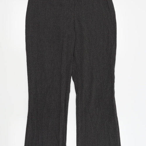 Marks and Spencer Womens Black   Trousers  Size 12 L31 in