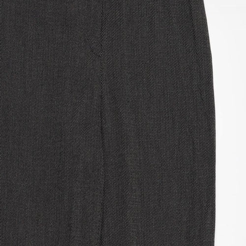 Marks and Spencer Womens Black   Trousers  Size 12 L31 in