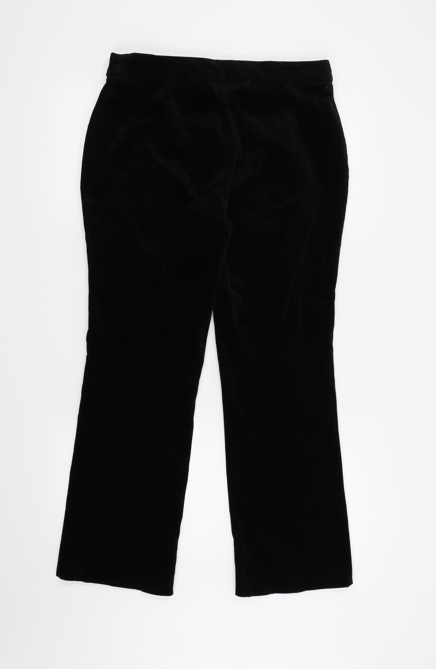 Marks and Spencer Womens Black   Trousers  Size 16 L27 in