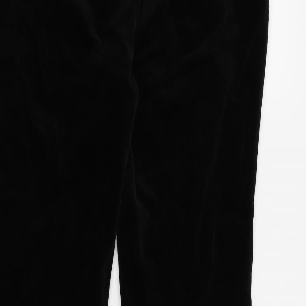 Marks and Spencer Womens Black   Trousers  Size 16 L27 in