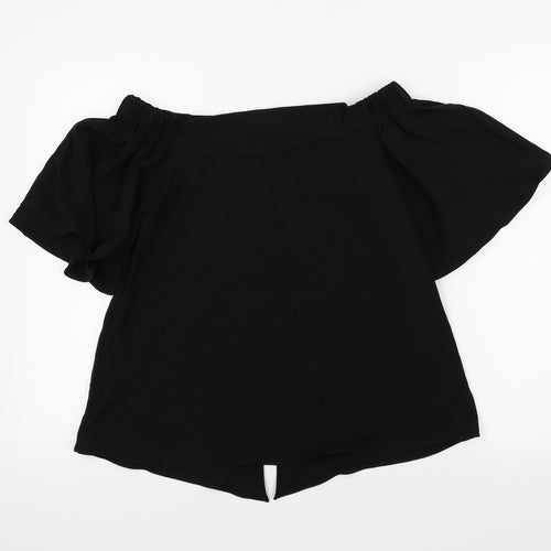 River Island Womens Black   Basic Blouse Size 8