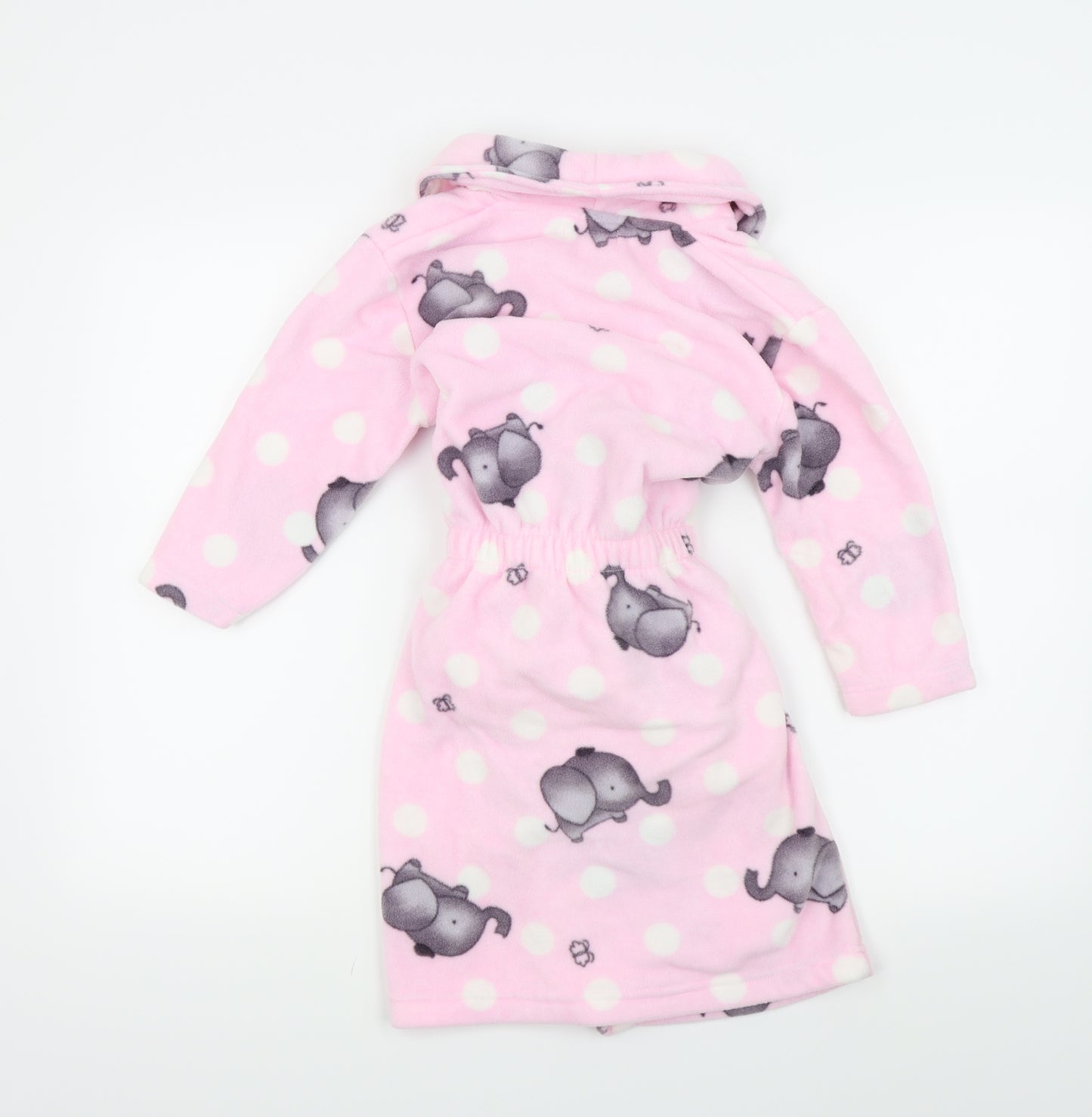 Primark Girls Pink Solid  Top Robe Size 5-6 Years