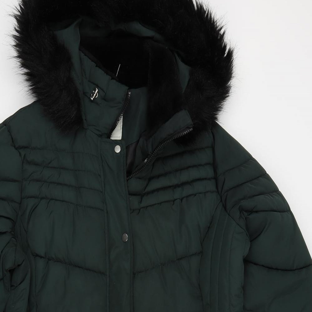 George Womens Green   Puffer Jacket Coat Size 20