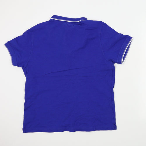 Duck and Cover Mens Blue    Polo Size XL