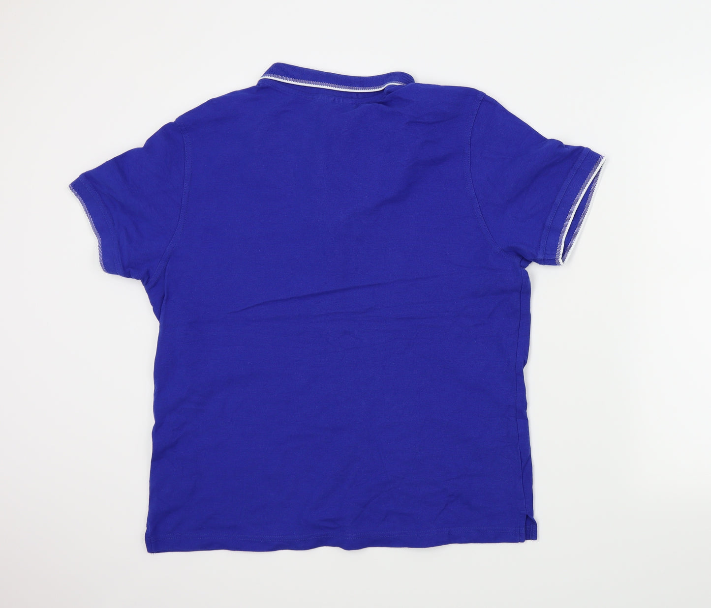 Duck and Cover Mens Blue    Polo Size XL