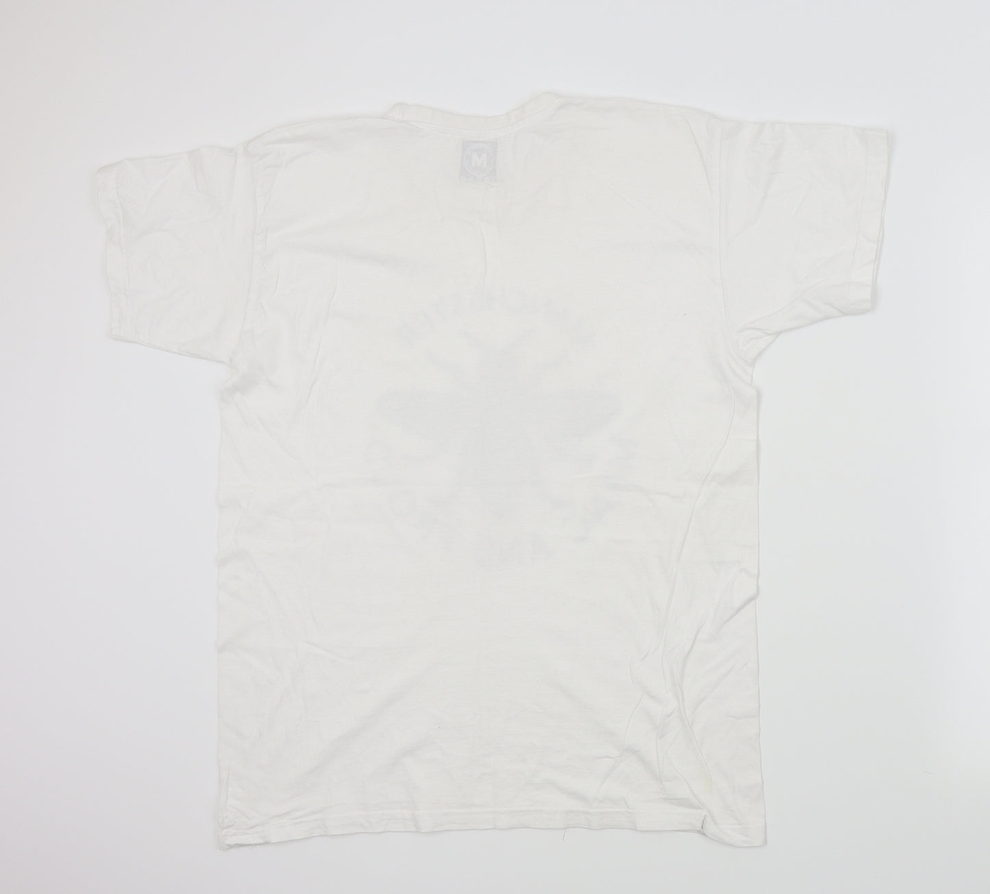 printopolis Mens White    T-Shirt Size M  - Manchester bee