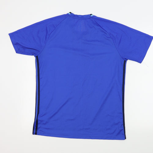 adidas Mens Blue    T-Shirt Size L
