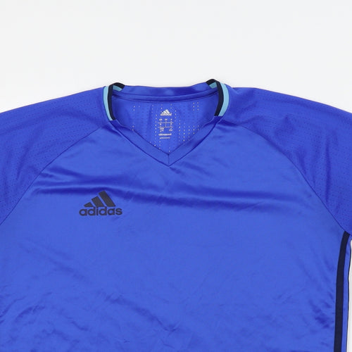 adidas Mens Blue    T-Shirt Size L