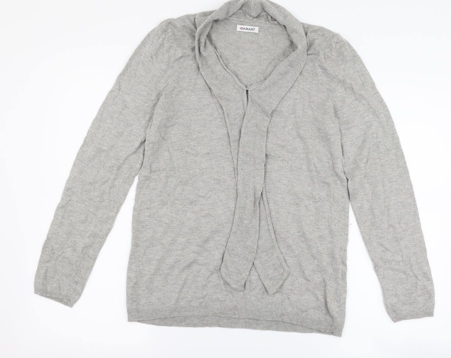 Damart Womens Grey   Pullover Jumper Size 10