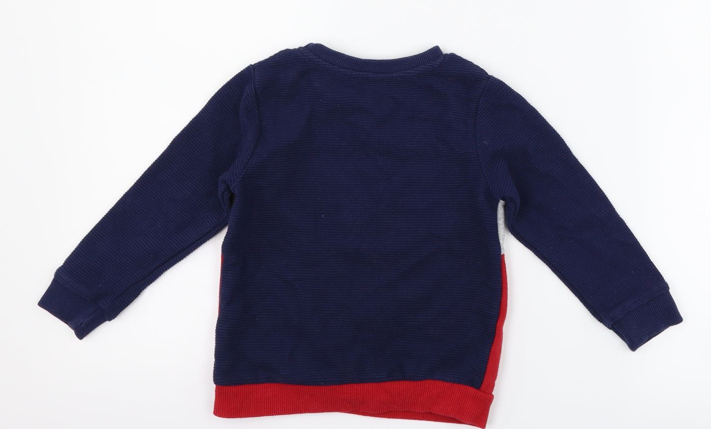 Primark Boys Blue   Pullover Sweatshirt Size 2-3 Years  - play