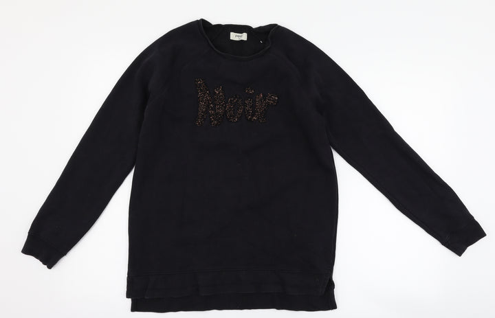 Papaya Womens Black   Pullover Sweatshirt Size 8  - noir