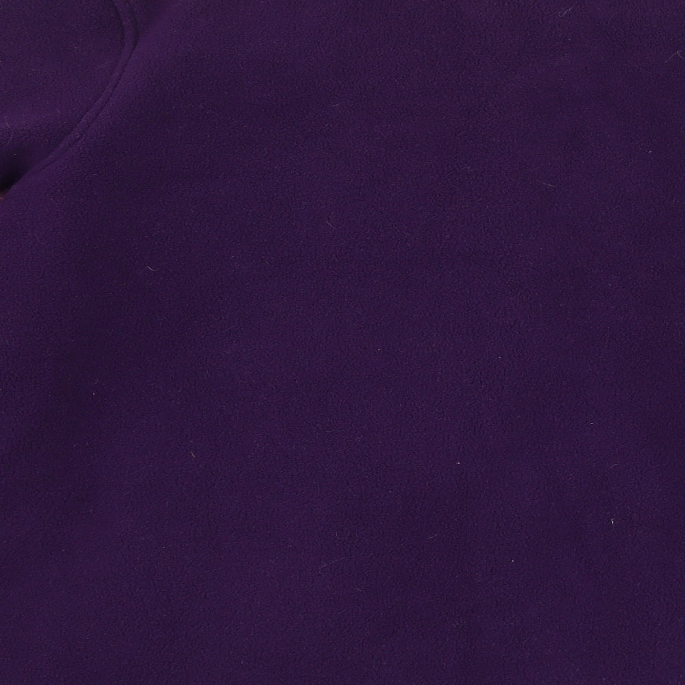 Marks and Spencer Womens Purple  Fleece Jacket  Size 14