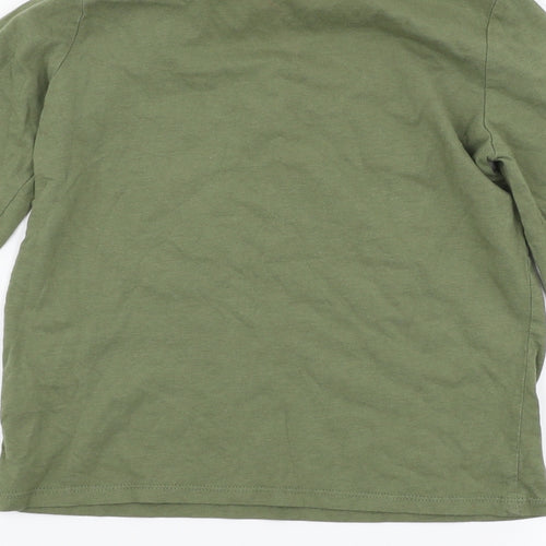 Primark Girls Green   Basic T-Shirt Size 10-11 Years  - love is the way