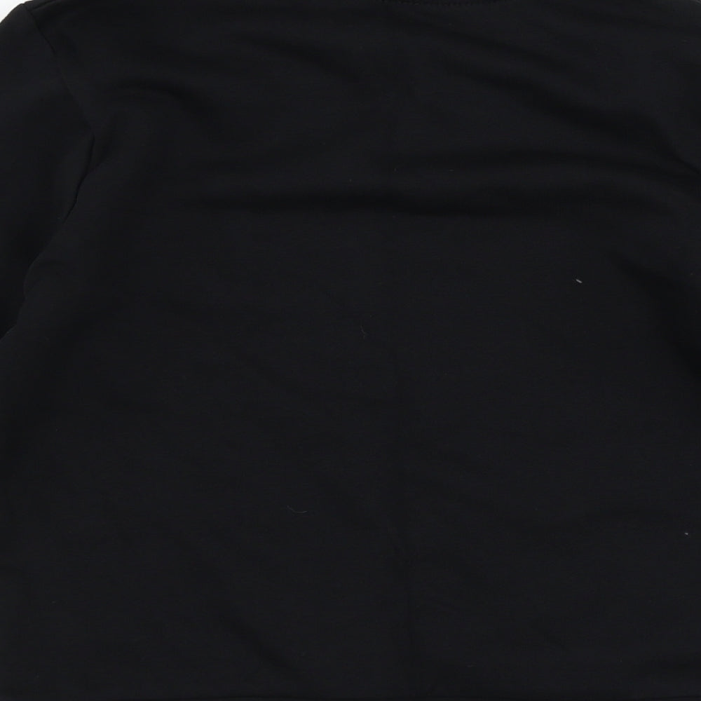 George Boys Black   Pullover Sweatshirt Size 6-7 Years