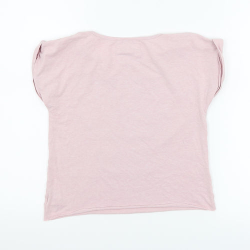TU Girls Pink   Basic T-Shirt Size 11 Years  - is it friday yet