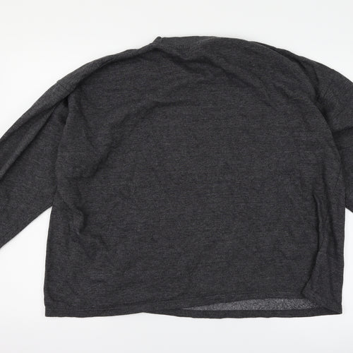 Preworn Womens Grey   Pullover Sweatshirt Size XL