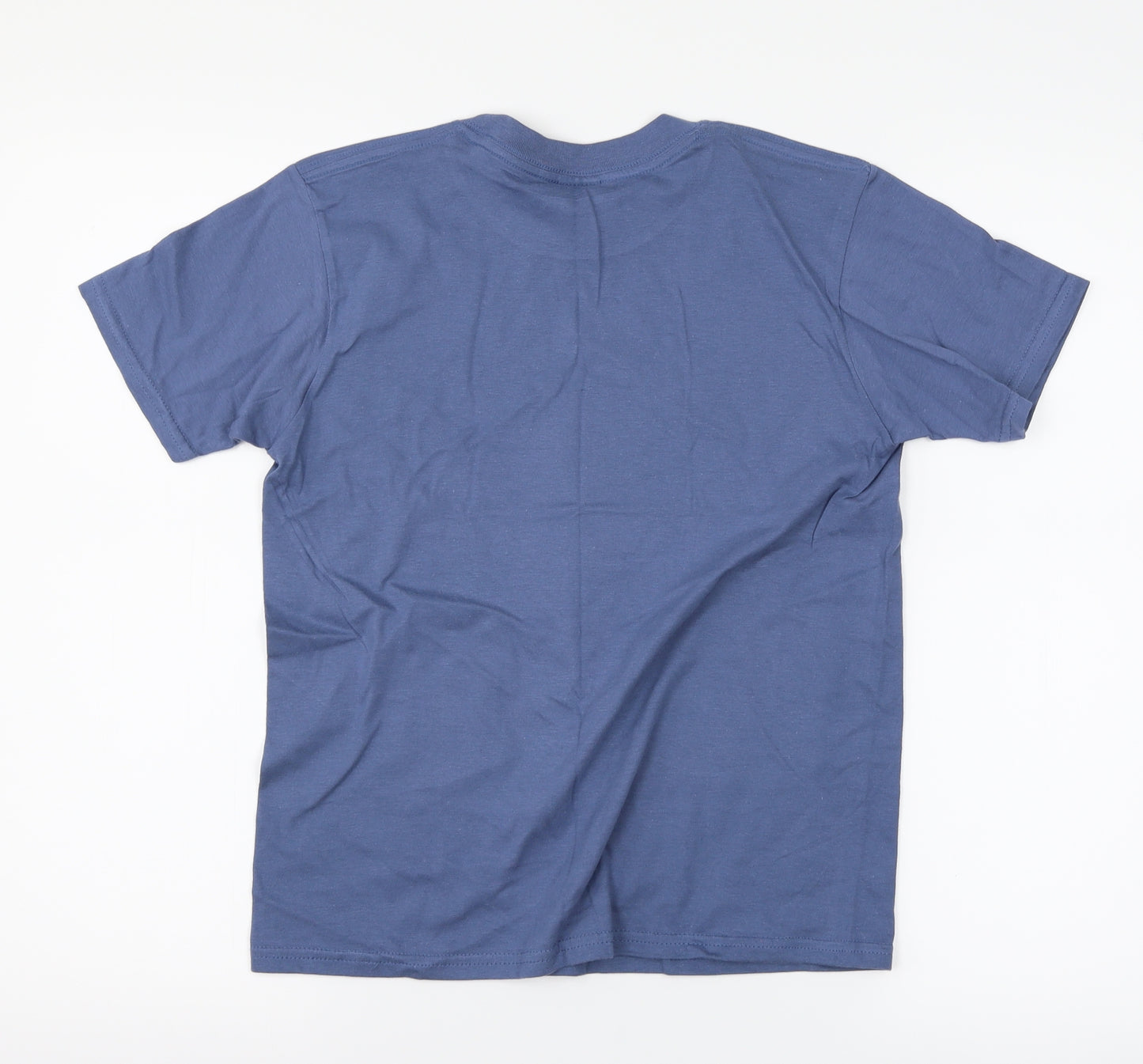 Gildan Boys Blue   Basic T-Shirt Size 9-10 Years  - slug