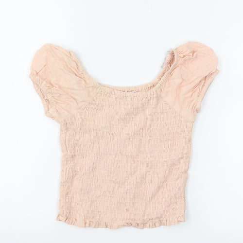 Matalan Girls Pink   Basic T-Shirt Size 13 Years