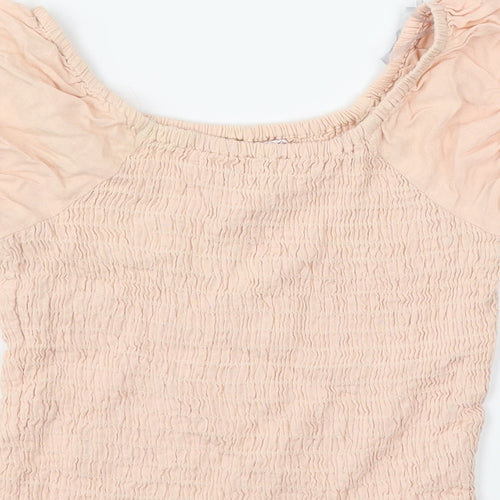 Matalan Girls Pink   Basic T-Shirt Size 13 Years