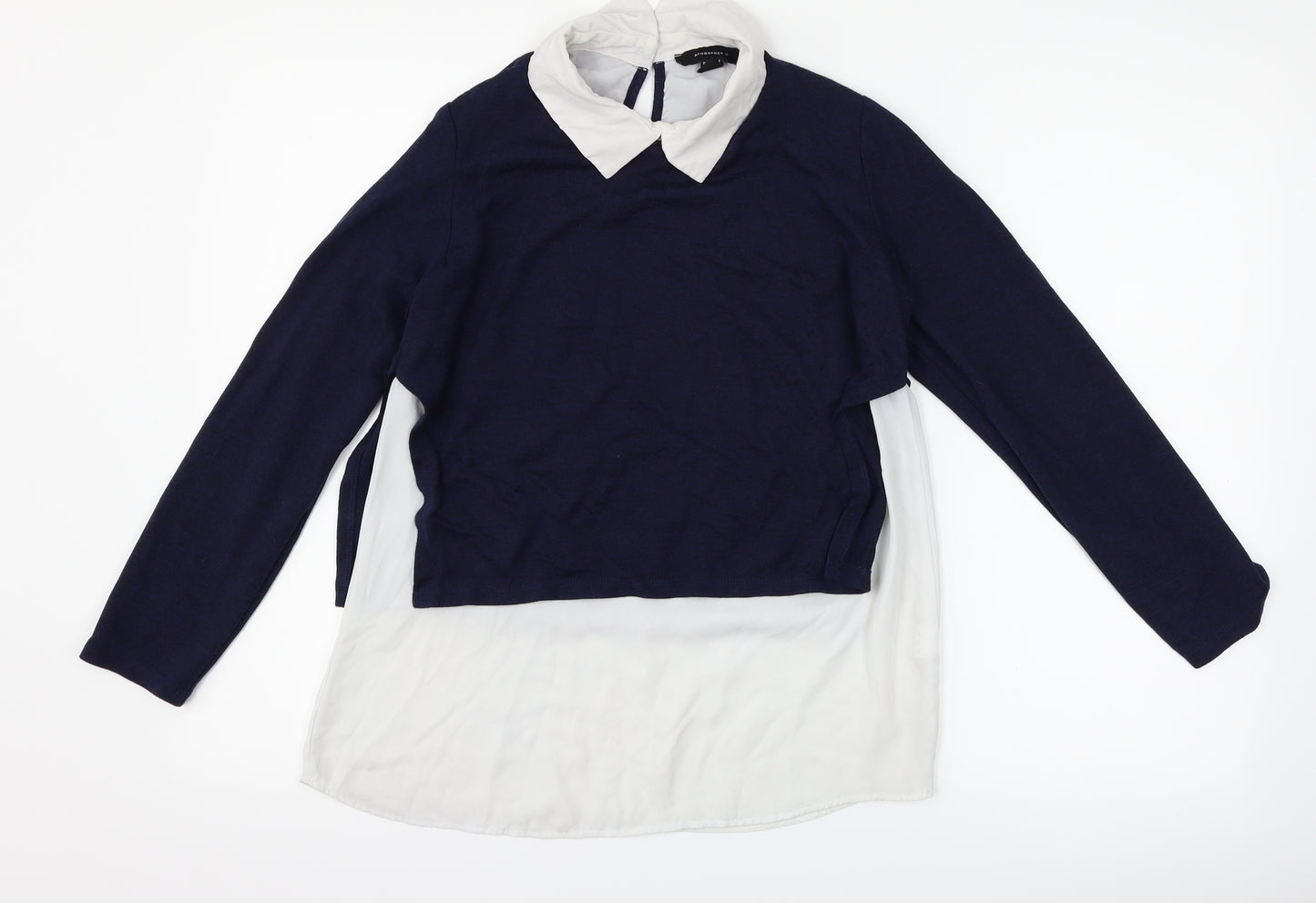 Atmosphere Womens Blue   Pullover Jumper Size 8