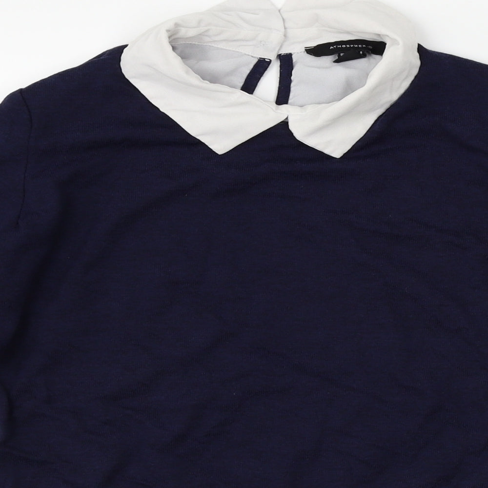 Atmosphere Womens Blue   Pullover Jumper Size 8