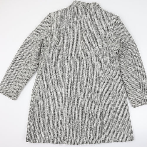 Bonmarché Womens Grey   Overcoat Coat Size 18