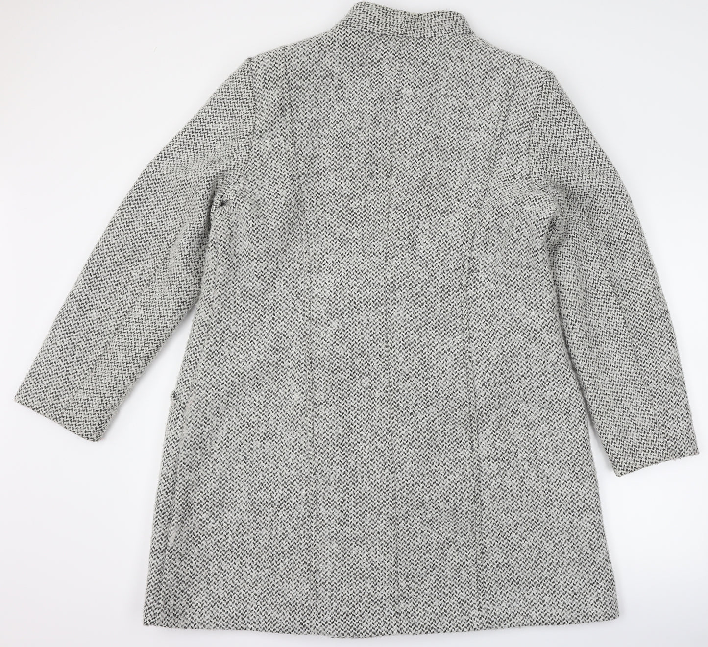 Bonmarché Womens Grey   Overcoat Coat Size 18