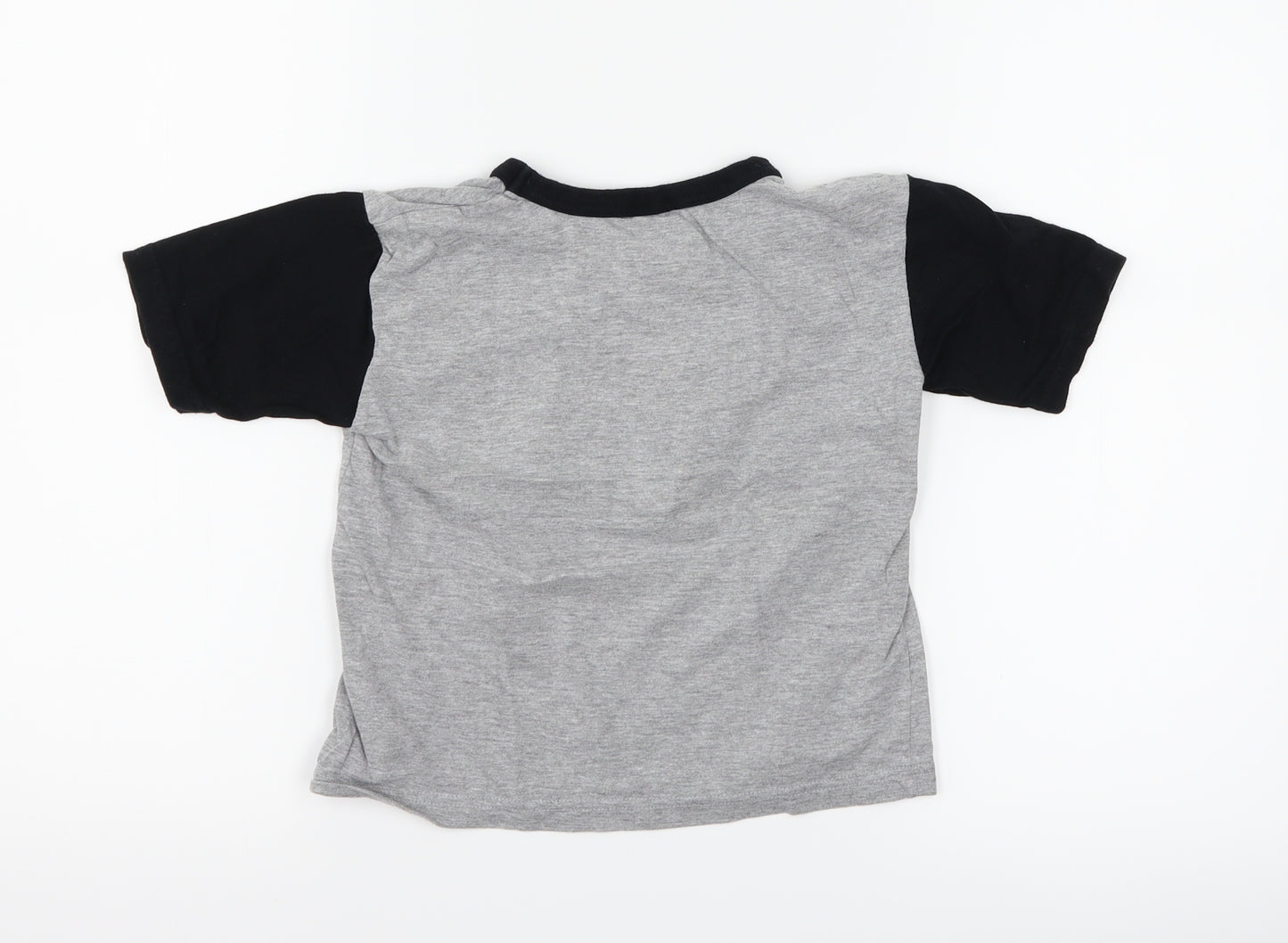 F&F Boys Grey   Basic T-Shirt Size 5-6 Years  - Doctor Who