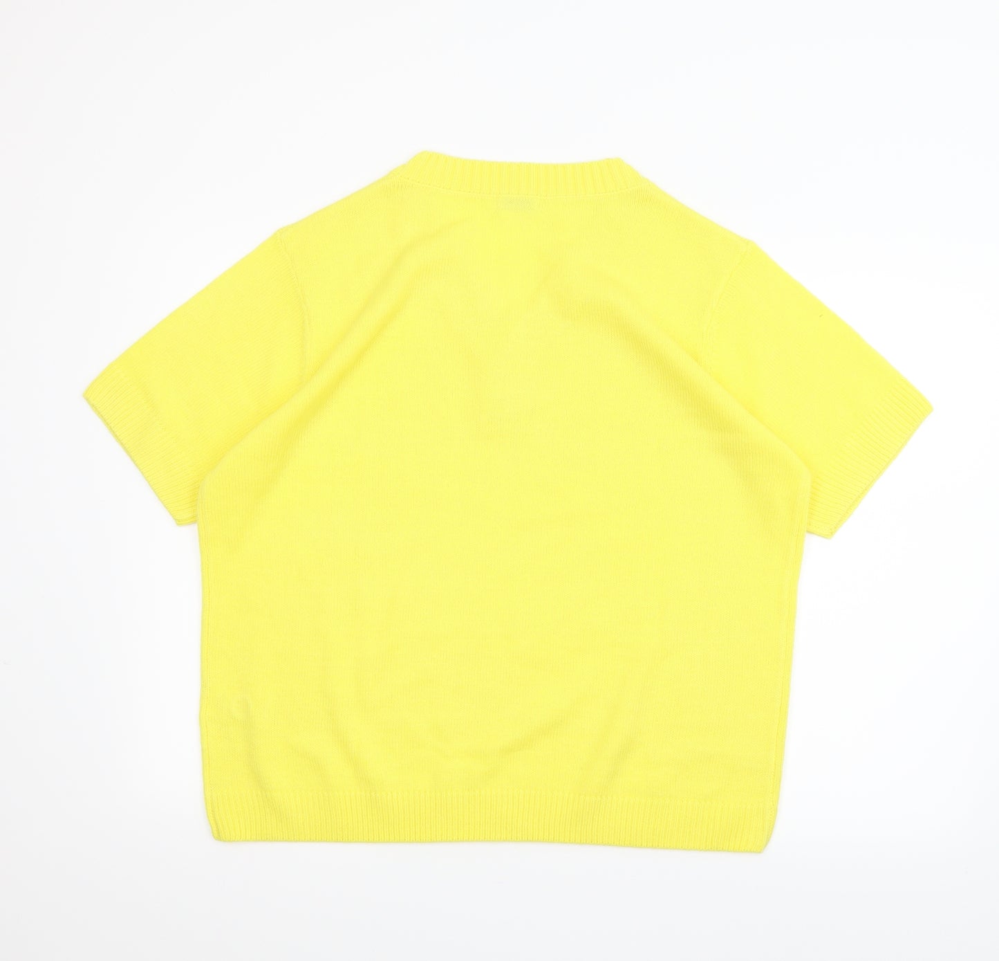 Damart Womens Yellow   Cardigan Jumper Size 22