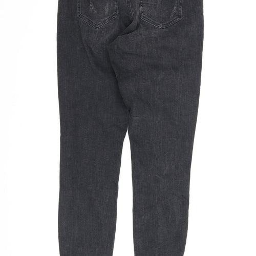 Denim Co Womens Black  Denim Skinny Jeans Size 8 L25 in