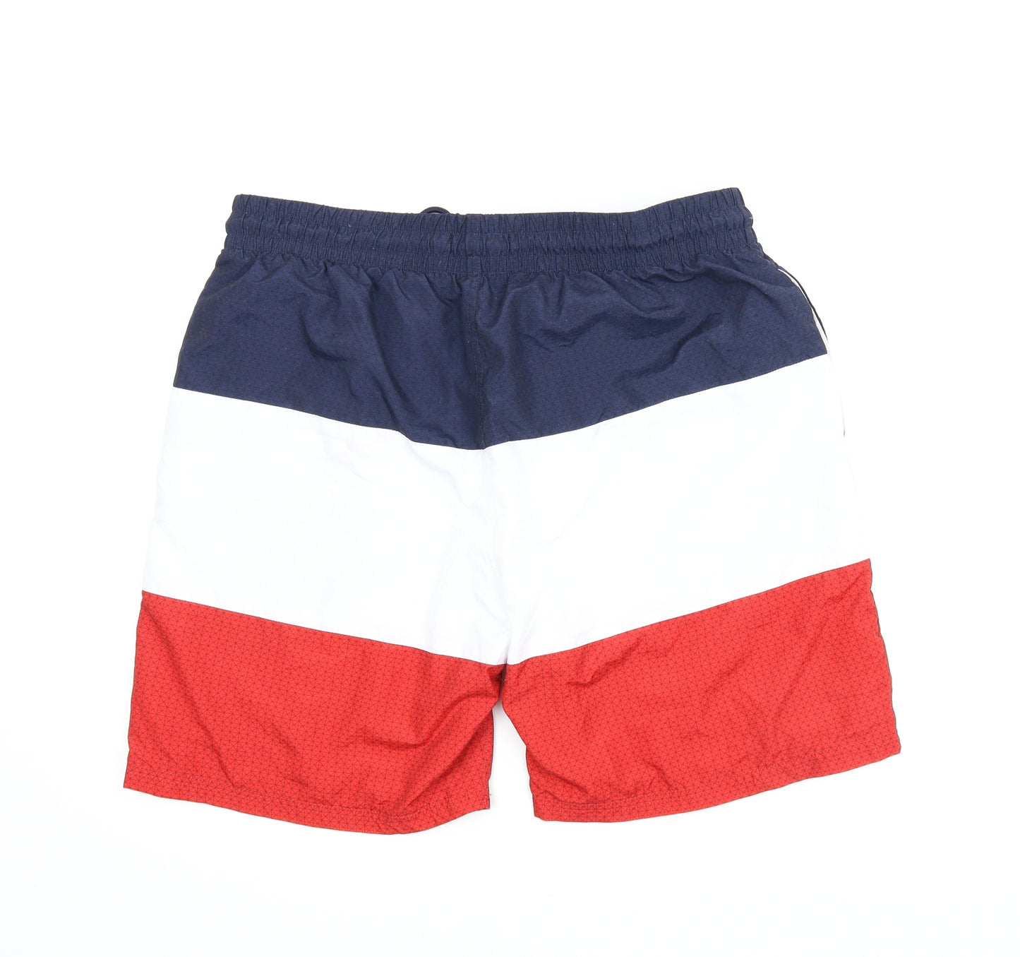 McKenzie Mens Multicoloured Striped  Sweat Shorts Size XL