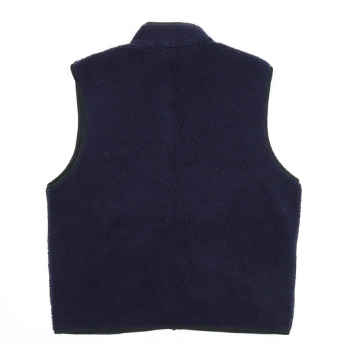 Stone River Mens Blue  Fleece Gilet Jacket Size S