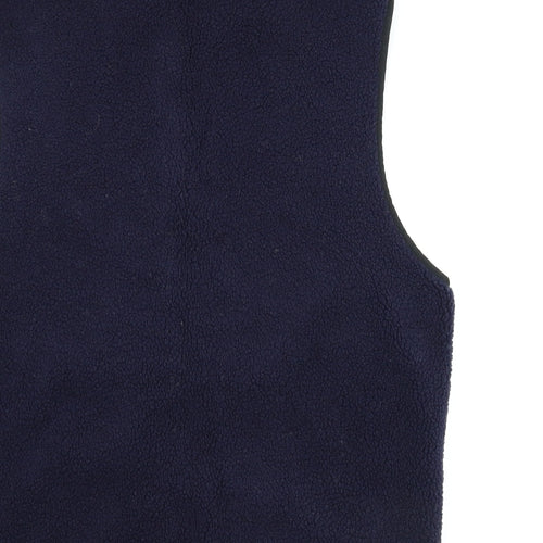 Stone River Mens Blue  Fleece Gilet Jacket Size S