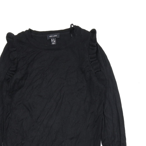 New Look Womens Black   Basic Blouse Size 8