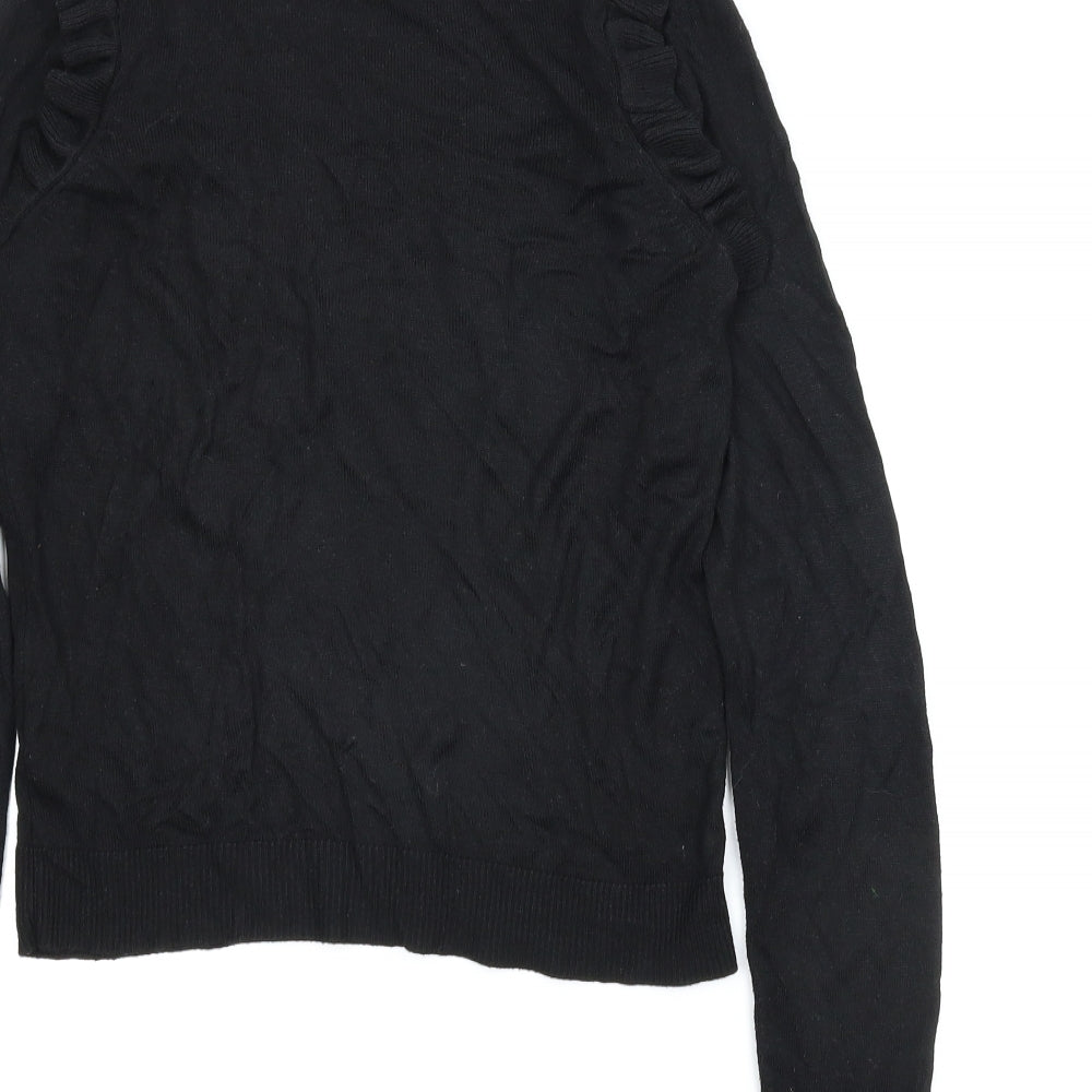 New Look Womens Black   Basic Blouse Size 8