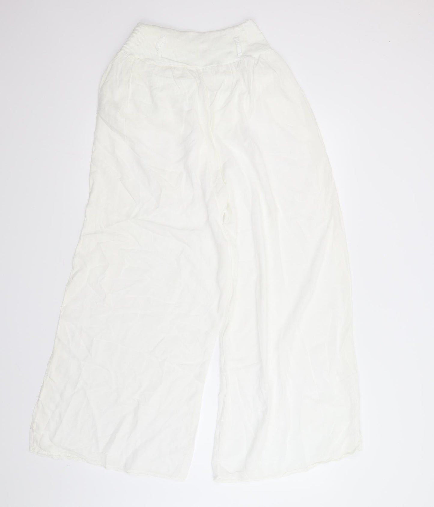 Preworn Womens White   Bloomer Trousers Size S L26 in