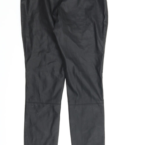 Preworn Womens Black   Carrot Trousers Size 12 L27.5 in