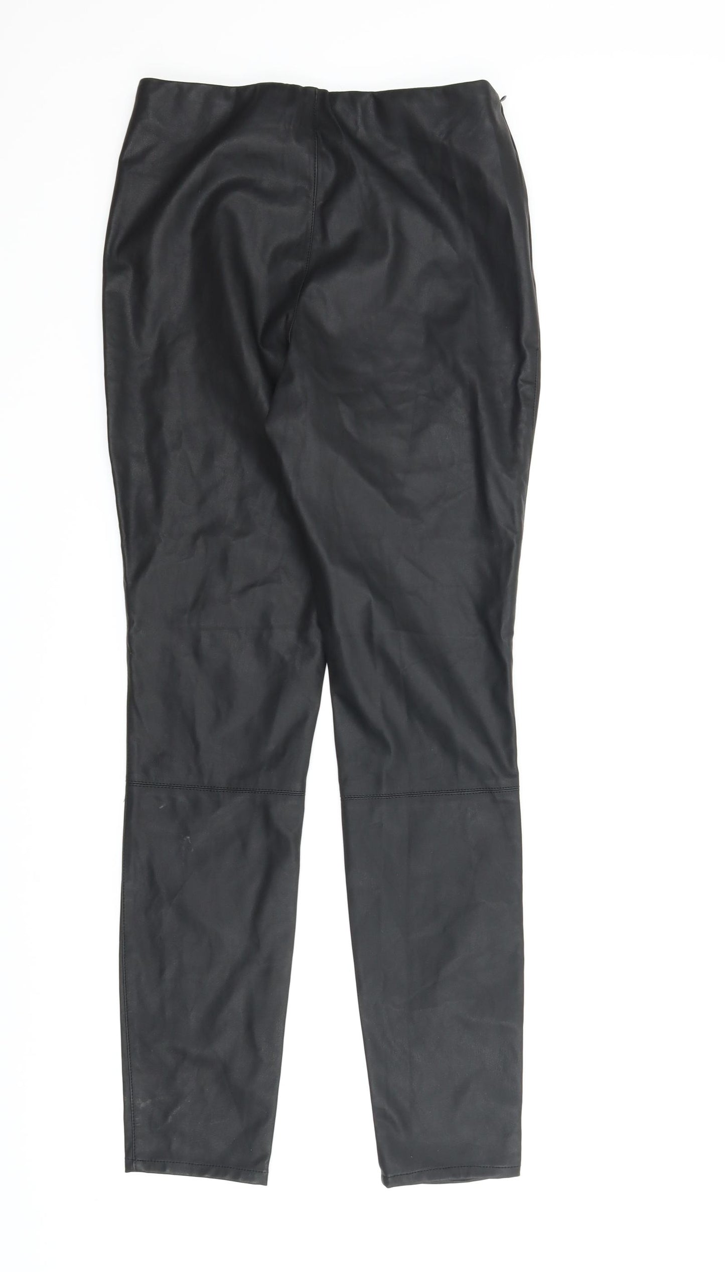 Preworn Womens Black   Carrot Trousers Size 12 L27.5 in