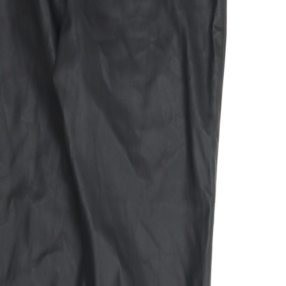 Preworn Womens Black   Carrot Trousers Size 12 L27.5 in
