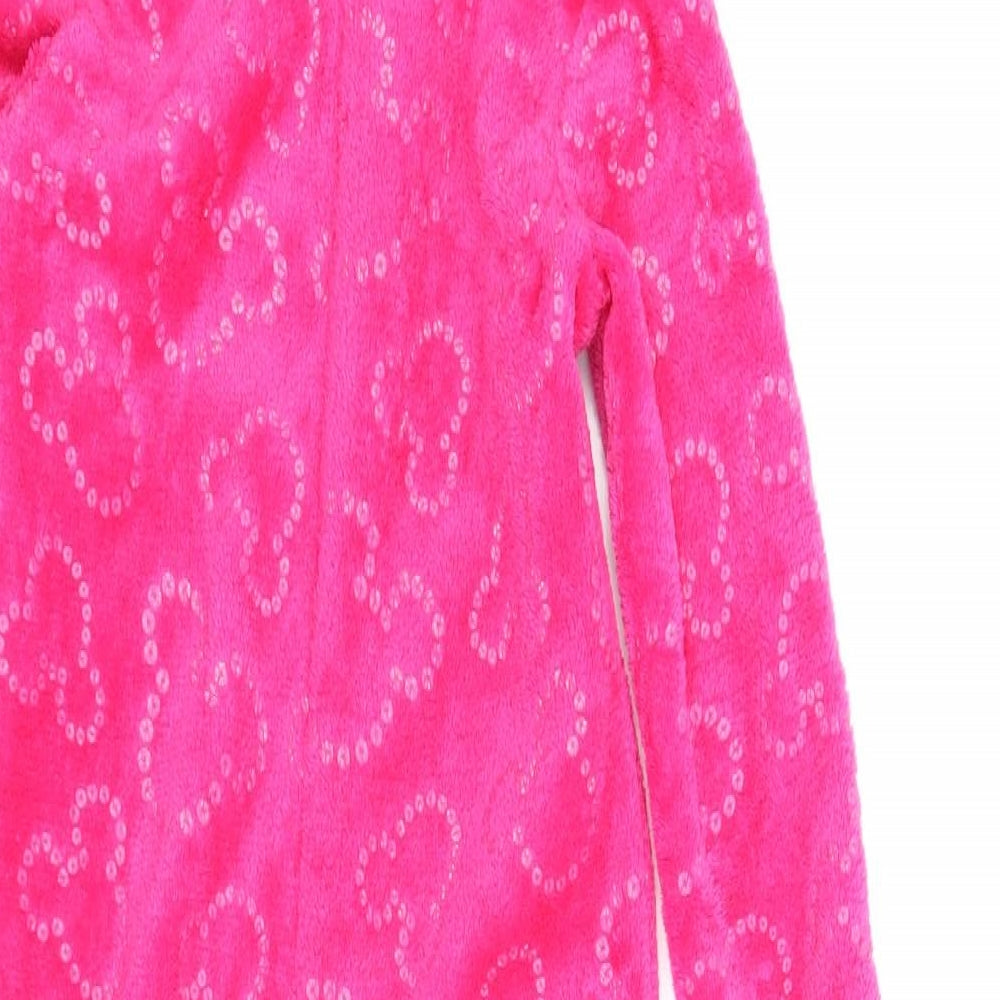 Disney Girls Pink Solid  Capri One Piece Size 6-7 Years  - Minnie Mouse