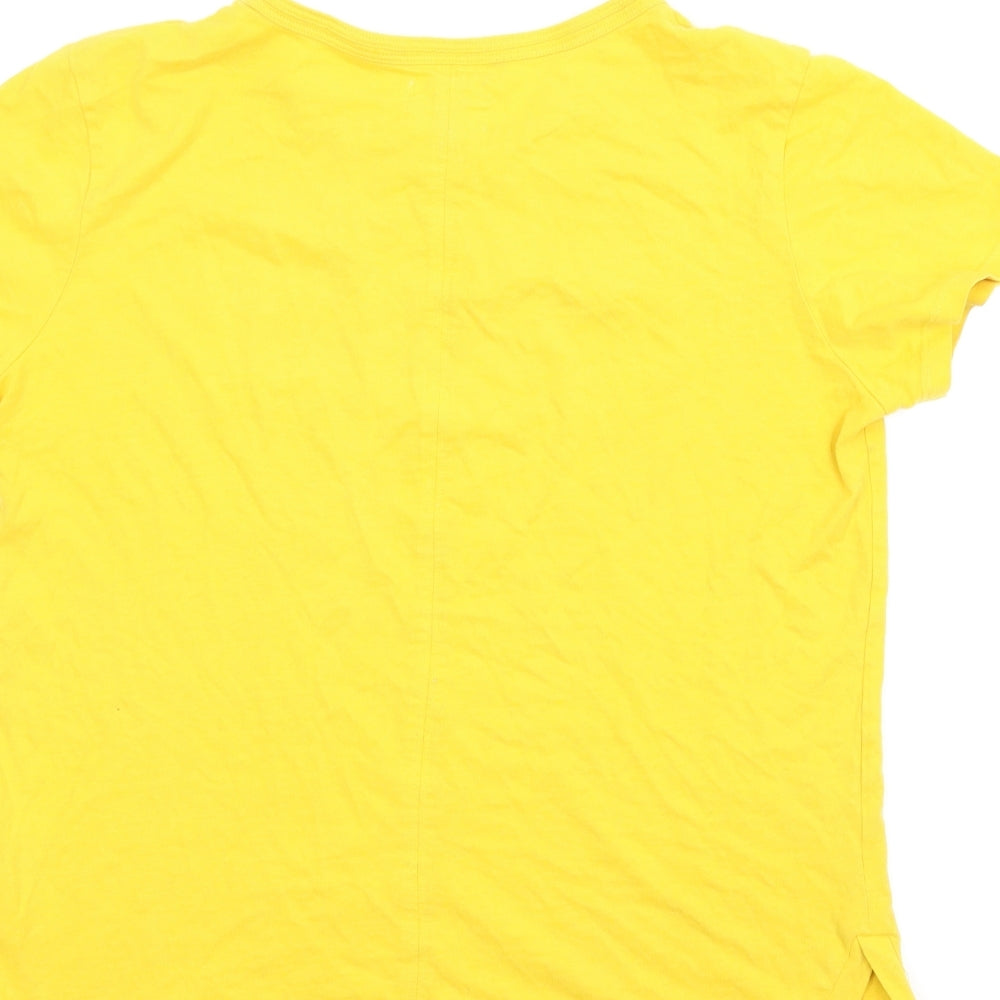 NEXT Womens Yellow   Top Pyjama Top Size S