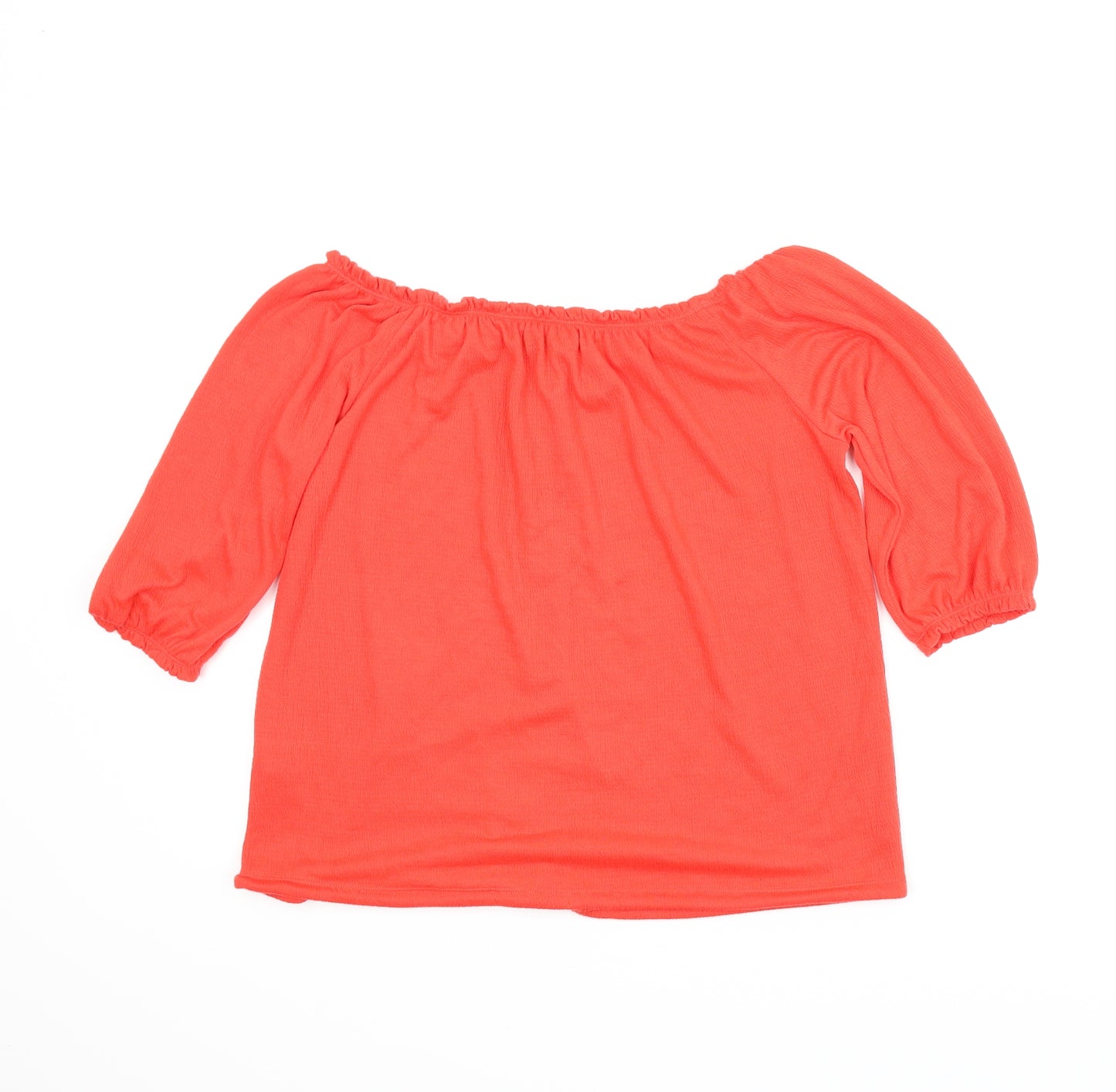 Papaya Womens Red   Basic Blouse Size 12