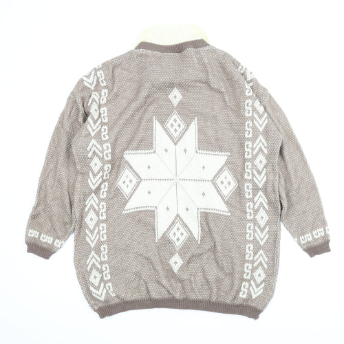 Fashion Extra Womens Brown   Pullover Jumper Size 14